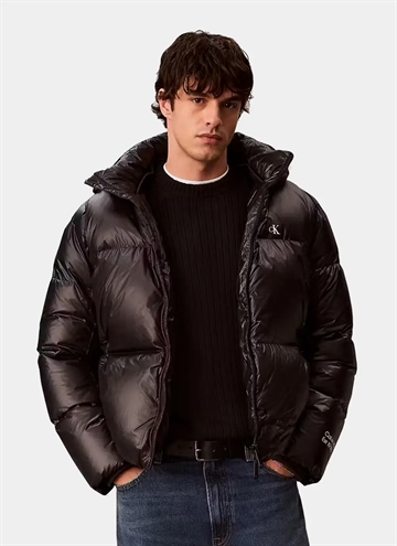 Calvin Klein Glossy Detachable Jakke